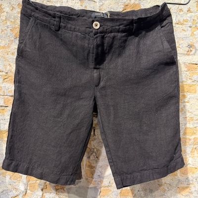 Foto van Kris K Linnen Shorts Black 