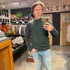 Afbeelding van Kris K W Buffet Merino Cashmere O-Neck Wimbeldon Green