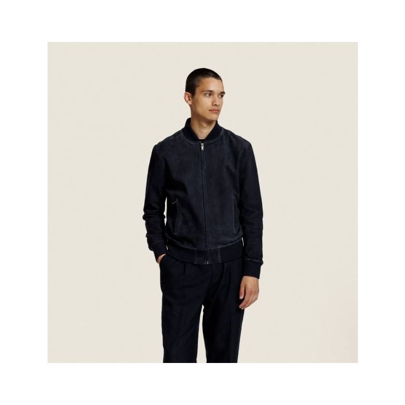 Alter Ego Suede Jacket Royal Blue 