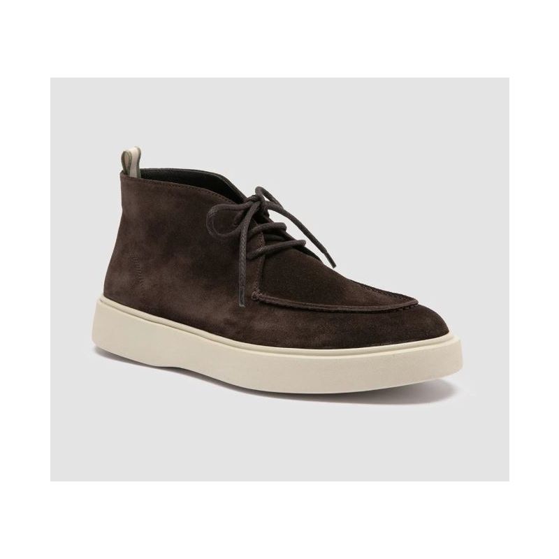 Officine Creative FRAME 002 Brown Suede Chukka Boots