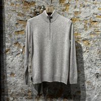 Kris K Wallenberg Quarter-Zip Oatmeal 