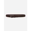 Afbeelding van Anderson's - Kalfslederen Suede Brown Belt