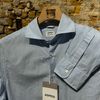 Afbeelding van ASPESI Relaxed Striped Cotton Shirt Light Blue