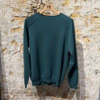 Scaglione Round Neck Milano Stits Emerald Green
