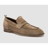 Afbeelding van Officine Creative Taupe Suede Penny Loafers Light Lead 