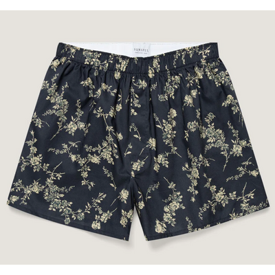 Foto van Sunspel Classic Boxer Short in Liberty Fabric Navy Sketch Floral