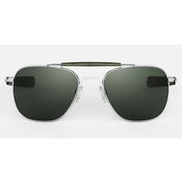RANDOLPH - AT002 Aviator ll Bright Chrome, Dark Green Polorized