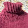Afbeelding van Piacenza 1733 Virgin Wool Roll Neck Sweater Burgundy