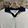 Afbeelding van Scaglione Retro Cream Navy Polo