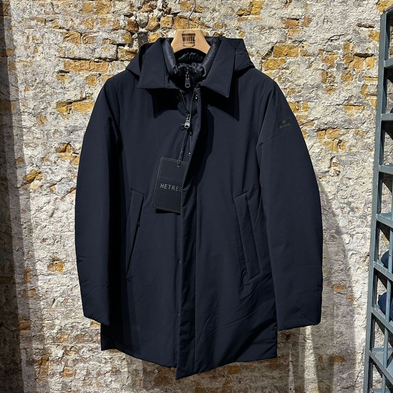 Hetrego Edgar Coat Navy Hetrego Edgar Coat Navy