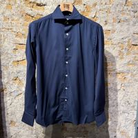 100 Hands Shirt Reda Wool Navy 