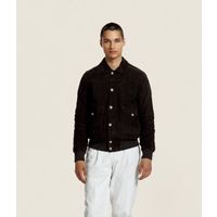 Alter Ego Joseph Suede Jacket Coffee