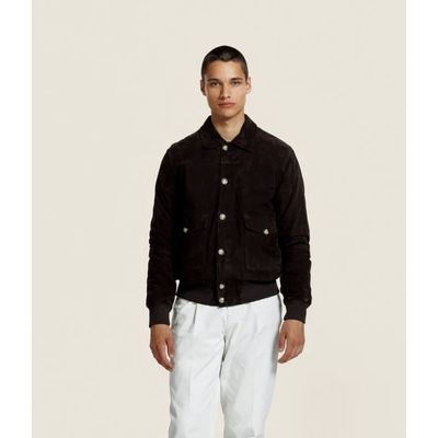 Foto van Alter Ego Joseph Suede Jacket Coffee