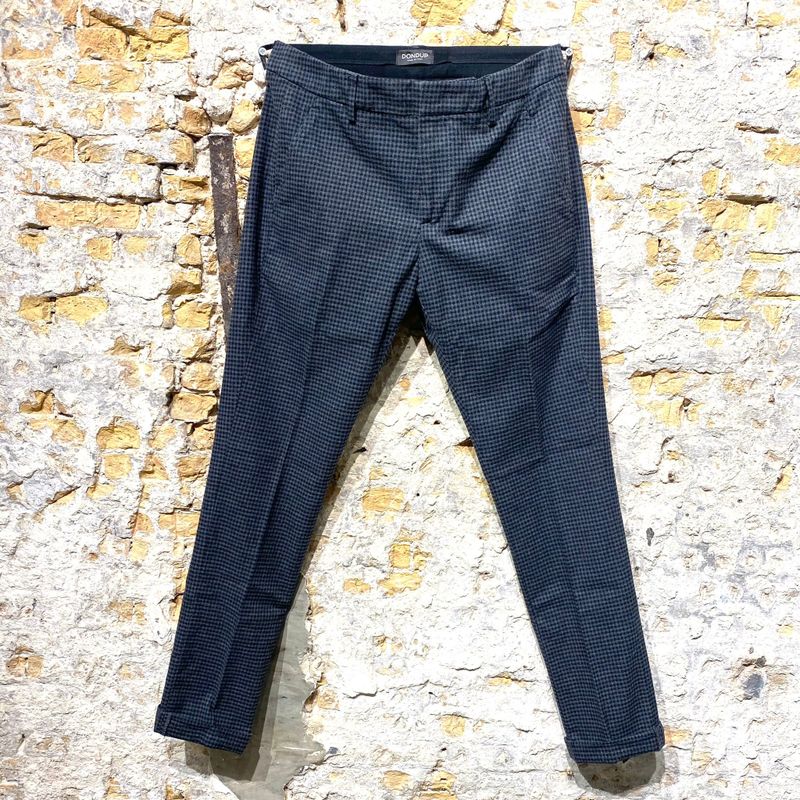 Dondup Gaubert Pantalon Check grey Dondup Gaubert Pantalon Check grey