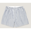 Afbeelding van Sunspel Classic Boxer Short Navy & White Stripe