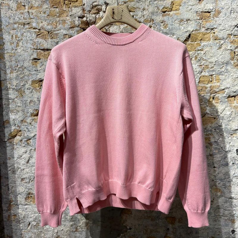 Roberto Collina Summer pink Knit Comfy Fit