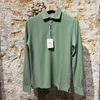 Afbeelding van Fedeli Long Sleeve Polo Piquet Green