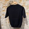 Afbeelding van Scaglione T-shirt Milano stitch Black
