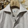 Afbeelding van 100 Hands Brown stripe cotton Linnen