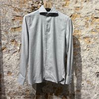 100 Hands Cashmere Licht Grey One piece collar 