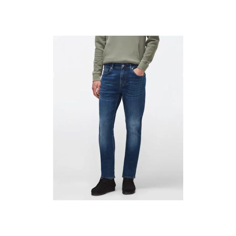 7 For All Mankind Paxtyn Dark Blue Jeans