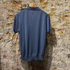 Afbeelding van Piacenza Retro Luxury Silk Polo Dusty Blue