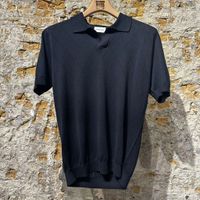 Scaglione Retro Navy Polo 