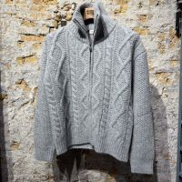 Piacneza 1733 Full-Zip Vest Silver Grey