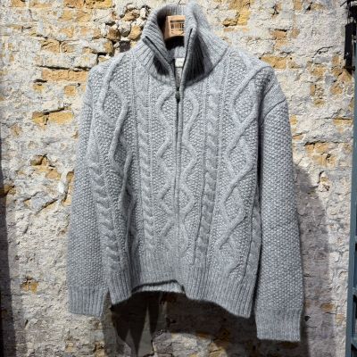 Foto van Piacneza 1733 Full-Zip Vest Silver Grey