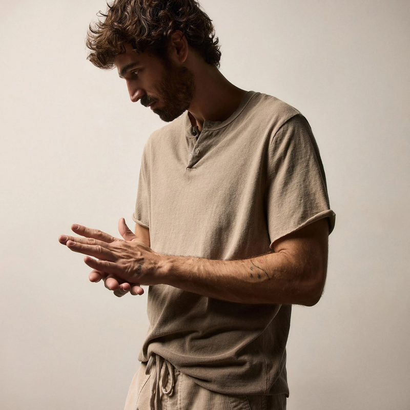 James Perse S/S Henly overcast pigment James Perse S/S Henly overcast pigment