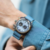 Afbeelding van Briston Clubmaster Sport - Chrono - Ice blue