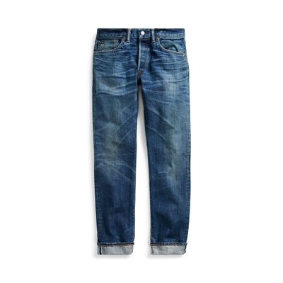 Foto van Ralph Lauren Double RL Slim Narrow Grandfalls Jean