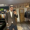 Afbeelding van Windsor Giorno Brown Striped Cashmere Mix Blazer