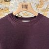 Afbeelding van Roberto Collina Merino Wool Knitt Sweater Bordeux Red