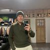 Afbeelding van Kris K C. Murphy 100% Cashmere Beanie Army Green