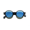 Afbeelding van L.G.R Reunion Flatt Black & Blue Mirror