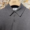 Afbeelding van Kris K Duke Knit Polo L/S Dark Brown