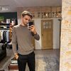 Afbeelding van Piacenza Super Fine Merino Wool Crewneck Truffle Taupe
