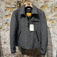 Shangri-La Heritage Harring Bone Wool Jacket Grey