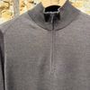 Afbeelding van Kris K A. Baldwin half zip Espresso Brown