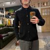 Afbeelding van Scaglione Overshirt Milano Stitch Black