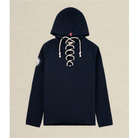 ​AMUNDSEN BOILED HOODIE LACED Navy