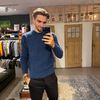 Afbeelding van Piacenza Virgin Wool Sweater Storm Blue